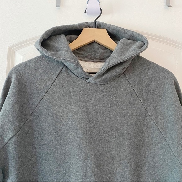 EVERLANE The Track Hoodie Heather Gray NWT - Picture 6 of 11